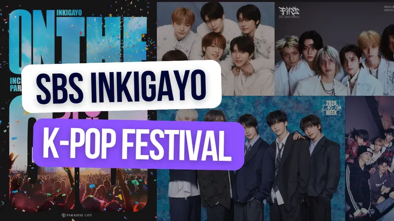 Vé tham dự Lễ hội đặc biệt SBS Inkigayo + Quyền vào xem buổi diễn tập! 🎤✨ (Giảm giá $5!)