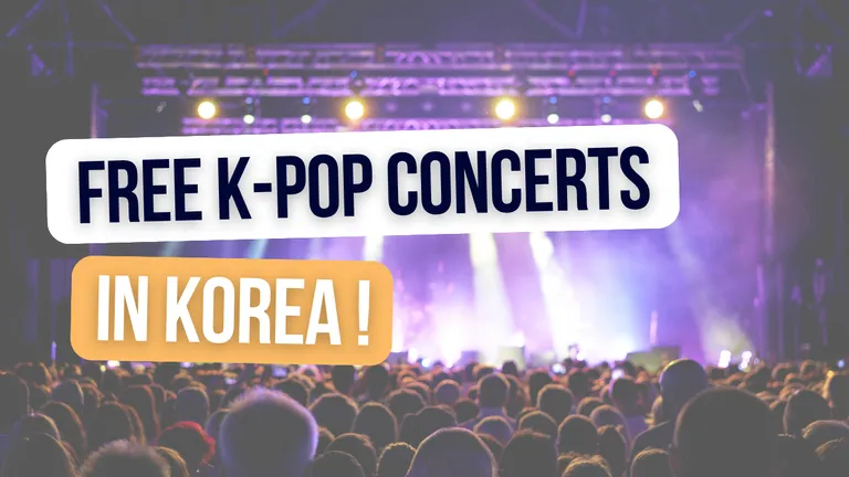 Làm thế nào để xem các buổi hòa nhạc K-Pop MIỄN PHÍ tại Hàn Quốc?